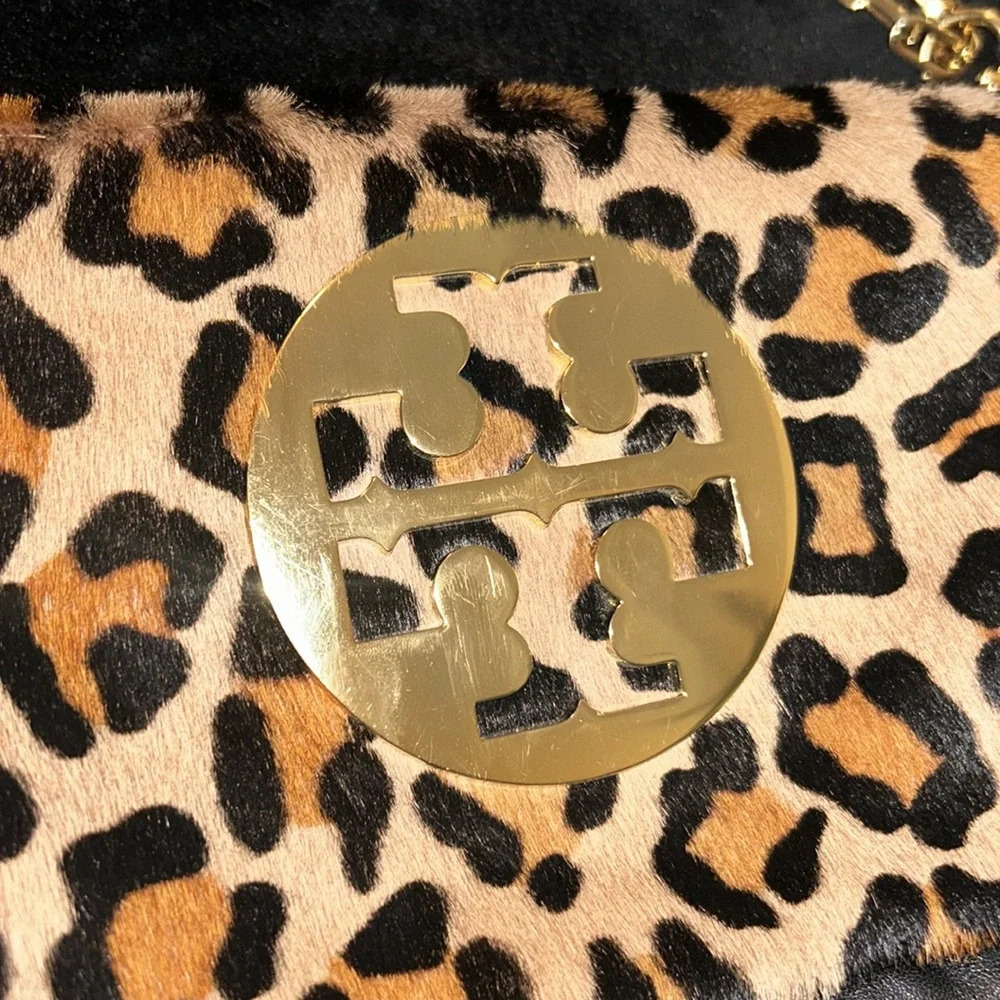 Vintage Tory Burch Pony hair purse with dust bag - Picture 2 of 11